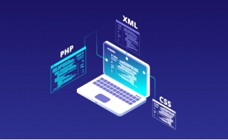 編碼與創(chuàng)造 筆記本電腦在軟件開發(fā)中的矢量藝術(shù)呈現(xiàn)
